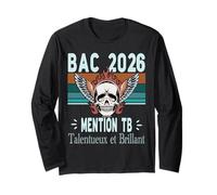 Baccalauréat 2026 Cadeau Réussite Bac Mention TB Bachelier Manche Longue
