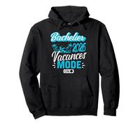 Baccalauréat 2026 Cadeau Réussite Bac Vacances Surf Océan Sweat à Capuche