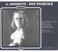 Baccaloni - DON PASQUALE (Gesamtaufnahme, NEW YORK1946)