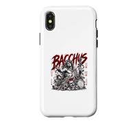 Bacchus, Dieu du vin, rituel Mythique imbibé de Sang Coque pour iPhone X/XS