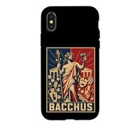 Bacchus Dionysos Fête du Dieu du vin Bacchus Coque pour iPhone X/XS