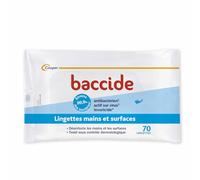 Baccide Lingettes Mains Et Surfaces 70 Unités