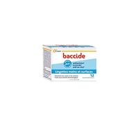 Baccide Lingettes Mains et Surfaces 12 lingettes individuelles
