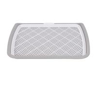 Baceau d'entraînement de Pot de Chiot avec Porte-Coussin de Pipi, Plateau en Maille Lavable Amovible Conception d'entrée Basse pour l'utilisation intérieure de Petits Chiens