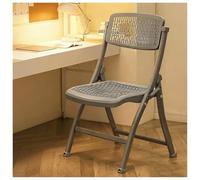 bacedifo Chaise Pliante avec Une Capacité de Charge De 150 Kg Assise en Plastique PP Tabouret Pliant avec Structure Métallique Patins Antidérapants avec Dossier Assise Plus Large Ferrures Renforcées