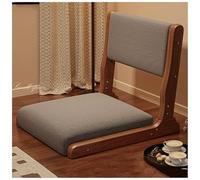 bacedifo Chaise Pliante en Bois sans Pieds avec Dossier Rembourré Tabouret Pliant Design Peu Encombrant for Un Rangement Facile Ferrures Renforcées Patins en Caoutchouc Antidérapants