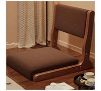 bacedifo Chaise Pliante en Bois sans Pieds avec Dossier Rembourré Tabouret Pliant Design Peu Encombrant for Un Rangement Facile Ferrures Renforcées Patins en Caoutchouc Antidérapants