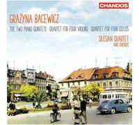 Grazyna Bacewicz – Two Piano Quintets / Quartet for Four Violins – CD – NAXOS – Neuf