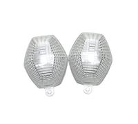 Baceyong 1 coque de protection pour clignotants de moto, compatible avec Suzuki SV 650N 650S 100N/S, SFV 650, DR-Z 400S 400SM, DL 1000 V-Strom 650V-Strom, transparent