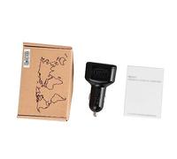 Baceyong 1 traceur GPS portable en temps réel pour véhicules, chargeur de voiture à double sortie USB avec suivi GPS, dispositif de suivi GPS 2G