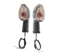Baceyong 1x clignotant LED ambré pour moto, compatible avec Yamaha FZ1 FZ6 FZ1000 FZ600 R6 R1, lentille fumée
