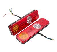 Baceyong 2PCS Feu de freinage - Feu arrière - 6 fonctions étanche pour caravane - 36 LEDs
