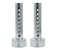Baceyong 2x42mm Moto Moto Échappement Silencieux Insérer Déflecteur Peut DB Silencieux Tueur