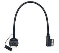 Baceyong Adaptateur de câble Audio Universel pour Voiture AUX pour AUD1 AMI V-VV MMI S-Koda, Adaptateur d'interface Audio Plug and Play pour iPod/iPhone, 30 cm