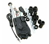 Baceyong Antenne Radio Électrique Automatique 12V Kit de Montage d'antenne télescopique électrique Radio FM AM Radio de Voiture de Remplacement Automatique