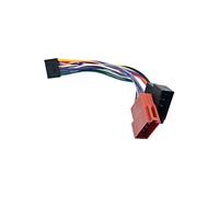 Baceyong Câble de câblage adaptateur de connecteur de faisceau de câblage ISO pour autoradio 12 V 16 broches, adapté à la plupart des autoradios Kenwood/lecteurs CD/MP3