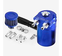 Baceyong Car Oil Catch Can Diesel Tank Air Filter 300ML Baffled Reniflard Reservoir Essence, Universal Oil catch peut attraper le filtre à essence diesel