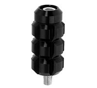 Baceyong Levier de vitesse de moto CNC Billet Repose-pieds, Compatible avec Ha-rley Sportster XL 1200 883 Touring Road Glide Dyna Softail, Noir