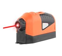 Baceyong Niveau laser rouge autonivelant, outil de mesure verticale Ligne droite Esprit Niveau Guide Ajusteur Laser infrarouge Marqueur de mur et de sol avec bulle de nivellement