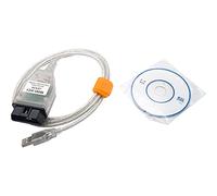 Baceyong Outil de diagnostic OBD2 pour voiture - 1,5 m - Mini VCI J2534 - Câble de lecteur de code - VCI V13.00.022 - Lecteur de code d'erreur - 16 broches - Câble Techstream TIS avec CD/logiciel