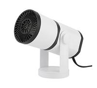Baceyong Plastic blanc 24V 200W Car Heater Chauffage de voiture et Dégivrage de voiture Dégivreur Désembuage de Pare-Brise Portable