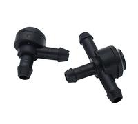 Baceyong Tuyau de clapet anti-retour de phare de lave-glace 2 et 3 voies Compatible avec Volvo C30 C70 C70nS40 S60 S70 S80 V50 V70 XC60