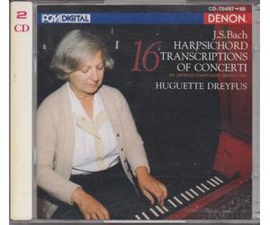 Bach - 16 Harpsichord Transcriptions