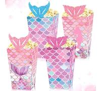 BACH AND BOOZY 12 sacoches cadeaux reutilisables theme fee des mers animaux marin fete anniversaire fille bapteme mariage