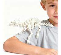 BACH AND BOOZY Figurine Dragon Squelette Gothique en os Fantaisie fantôme Dragon décoration Figurine Halloween Accessoires de fête décoration de Table Cadeau d'anniversaire pour Gamer