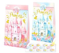 BACH AND BOUJEE 12 sachets bonbons princesse château sacs cadeaux décoration fête princesse baby shower mariage