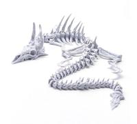 BACH AND BOUJEE Figurine Dragon Squelette fantôme Ombre Fantaisie décorative Halloween Accessoire fête Cadeau Anniversaire décoration Table Joueurs