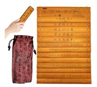 BACH AND BOUJEE poésie culturelle chinoise tang poésie classique chinoise tang pensées d'une nuit calme impression copiée à la main version anglaise annotations