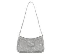 BACH AND BOUJEE sac de soirée scintillant gris pour femmes pochette adorable brillante fête