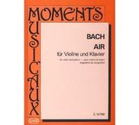 BACH - Aria de la Suite en Re Mayor (BWV:1068) para Violin y Piano (Orban/Tatrai) - [Version Originale] Inconnu (Auteur)