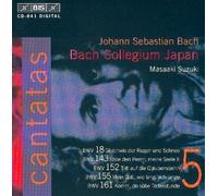 Bach - Bach : Cantates sacrées Vol. 5 BWV 18, 152, 155, 161, 143