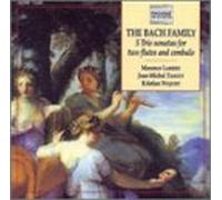 Bach - Bach Family: 5 Trio Stas for 2 Flutes & Harpsich