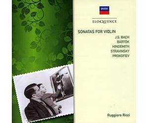 Bach, Bartok, Hindemith, Prokofiev: Sonatas for Violin