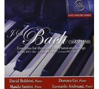 Bach Boldrini David - Concertos for Three Four Pianos and Strings [Import]