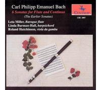 Bach,C:6 Sonatas For Flute & Continuo
