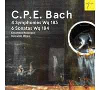Bach, C-P-E : 4 Symphonies Wq.183 & 6 Sonates Wq.184