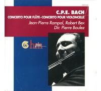 Bach C.P.E. : Concerto pour flute, Concerto pour violoncelle