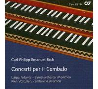 Bach C.P.E. – Concertos pour clavecin – Carus