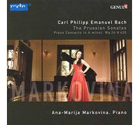 Bach C.P.E. – Les Sonates prussiennes – Markovina – Walter Genuin