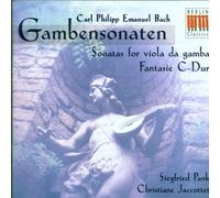 Bach, C.P.E. - Sonata Viola Da Gamba
