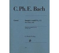 Bach C.P.E. - Sonate La Mineur Wq132 - Flute Solo G