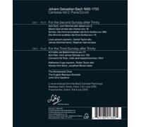 Bach Cantatas, Vol. 2: Paris/Z?rich by J. S. Bach [Audio CD] NEUF