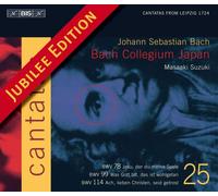 Bach : Cantates sacrées Vol. 25 BWV 78, 99, 114