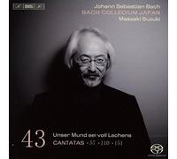 Bach : cantates sacrées, vol. 43 BWV 57, 110, 151