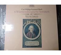 BACH Carl Philipp Emanuel (Germania) - BACH, Carl Philipp Emanuel: 6 Wurttembergische Sonaten -- Bob van Asperen (harpsichord) --Telefunken, Das Alte Werk (1978) Printed in Germany ----Viny