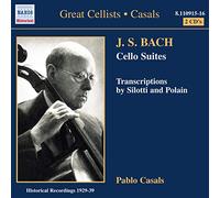 Bach – Suites pour violoncelle N°1–6 – CD – Enregistrements 1926–1939 – NAXOS